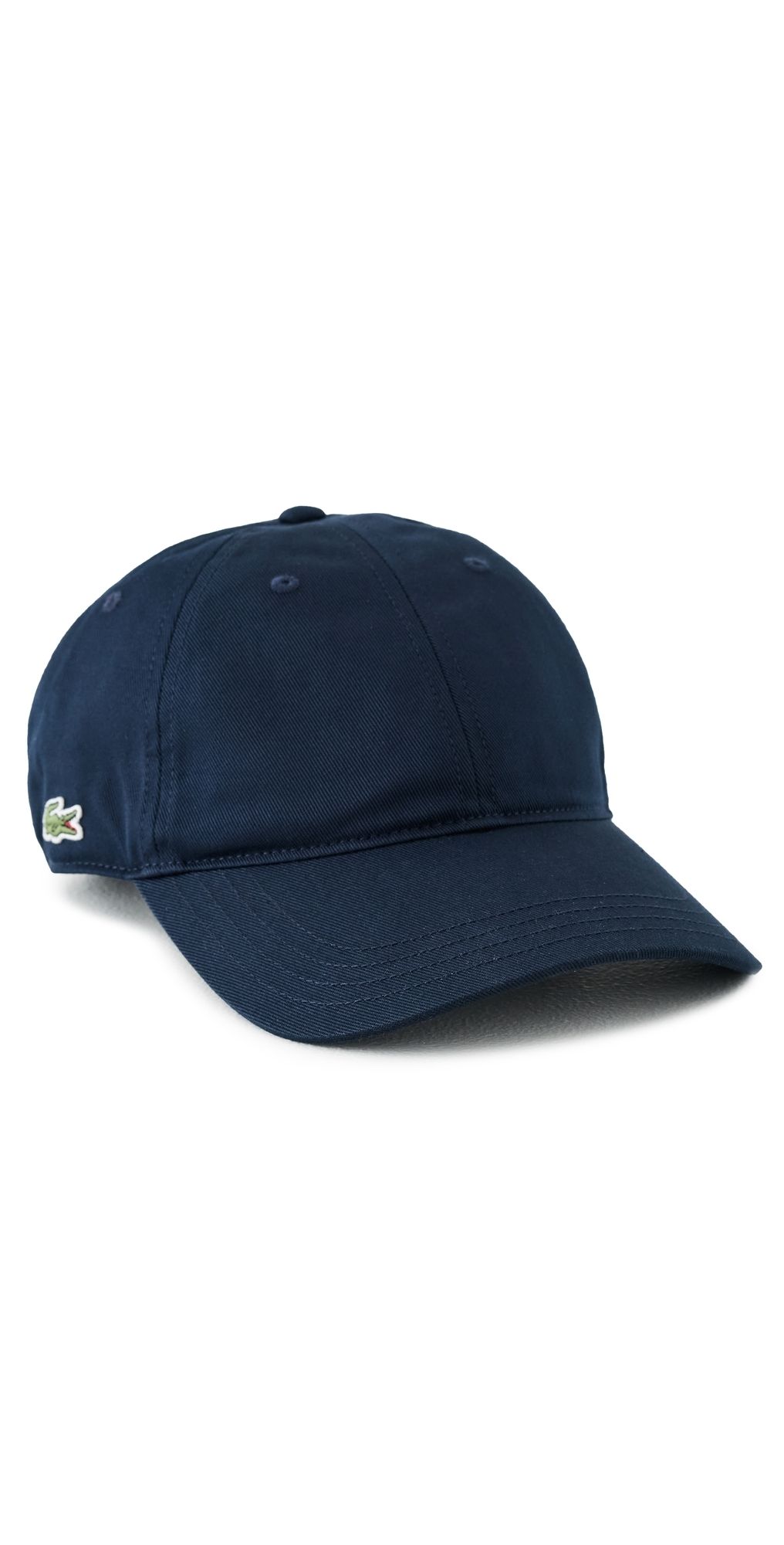 Lacoste Cotton Twill Side Logo Cap Navy Blue One Size