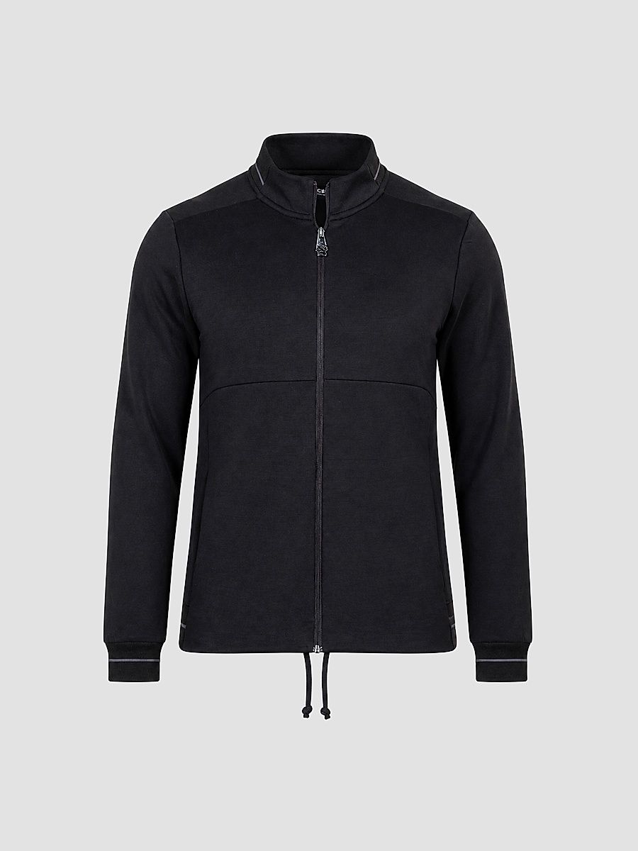 Men's Marthyr Zip Sweater - Black - Size XXL