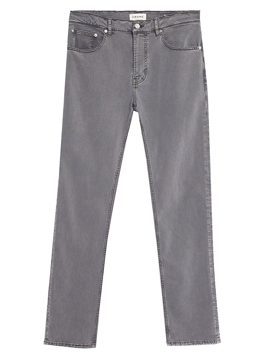 Men's Modern Straight-Leg Jeans - Blue - Size 40