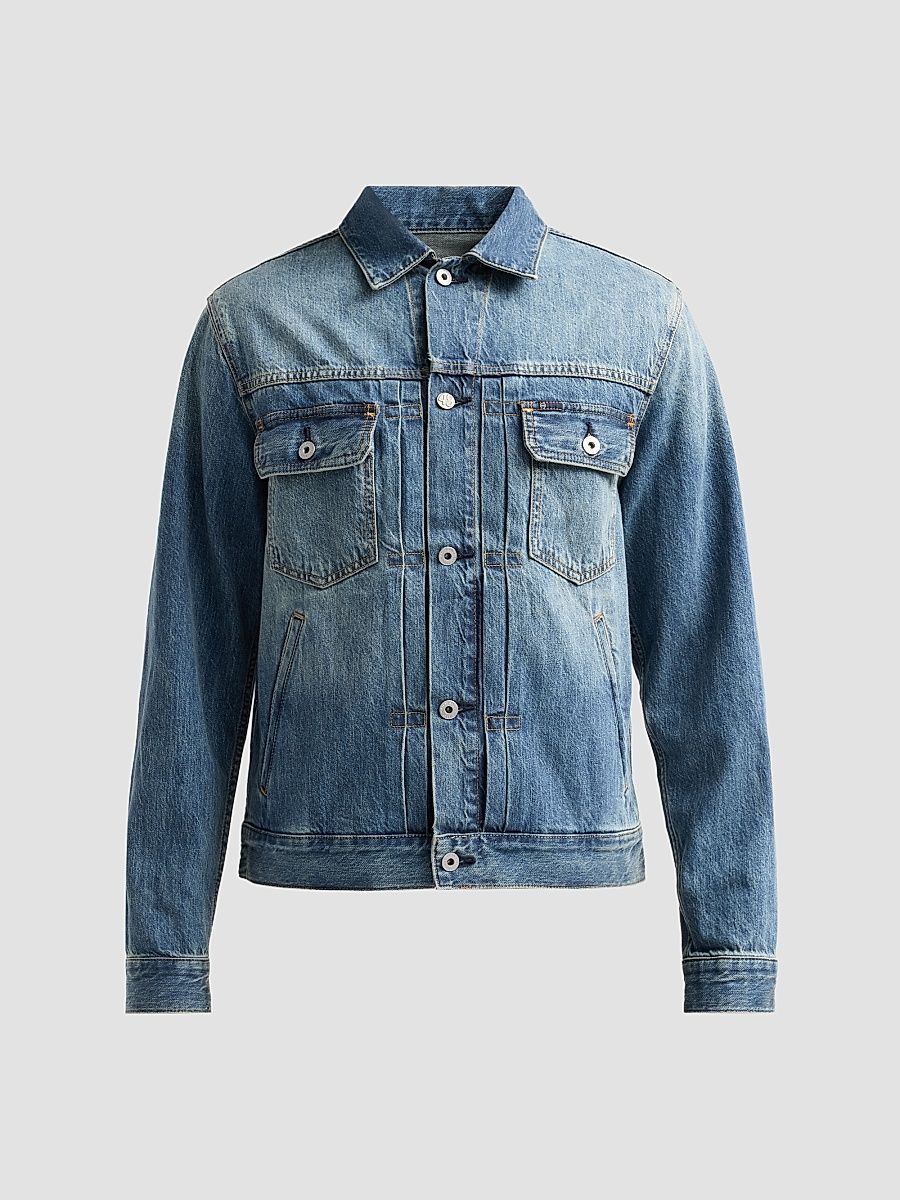 Men's Sid Rigid Denim Jacket - 16 Years Hidden Gems - Size XL