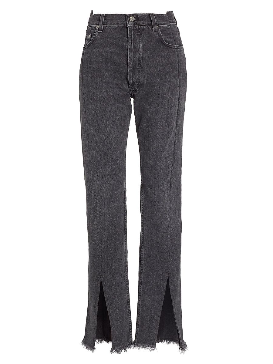 Women's Straight-Leg Split-Hem Jeans - Grade School - Size 31