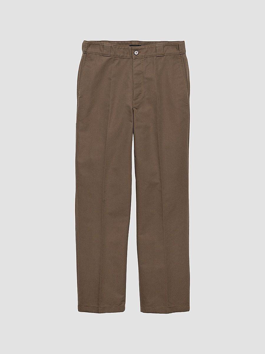 Men's Technical Canvas Pants - Brown - Size 40
