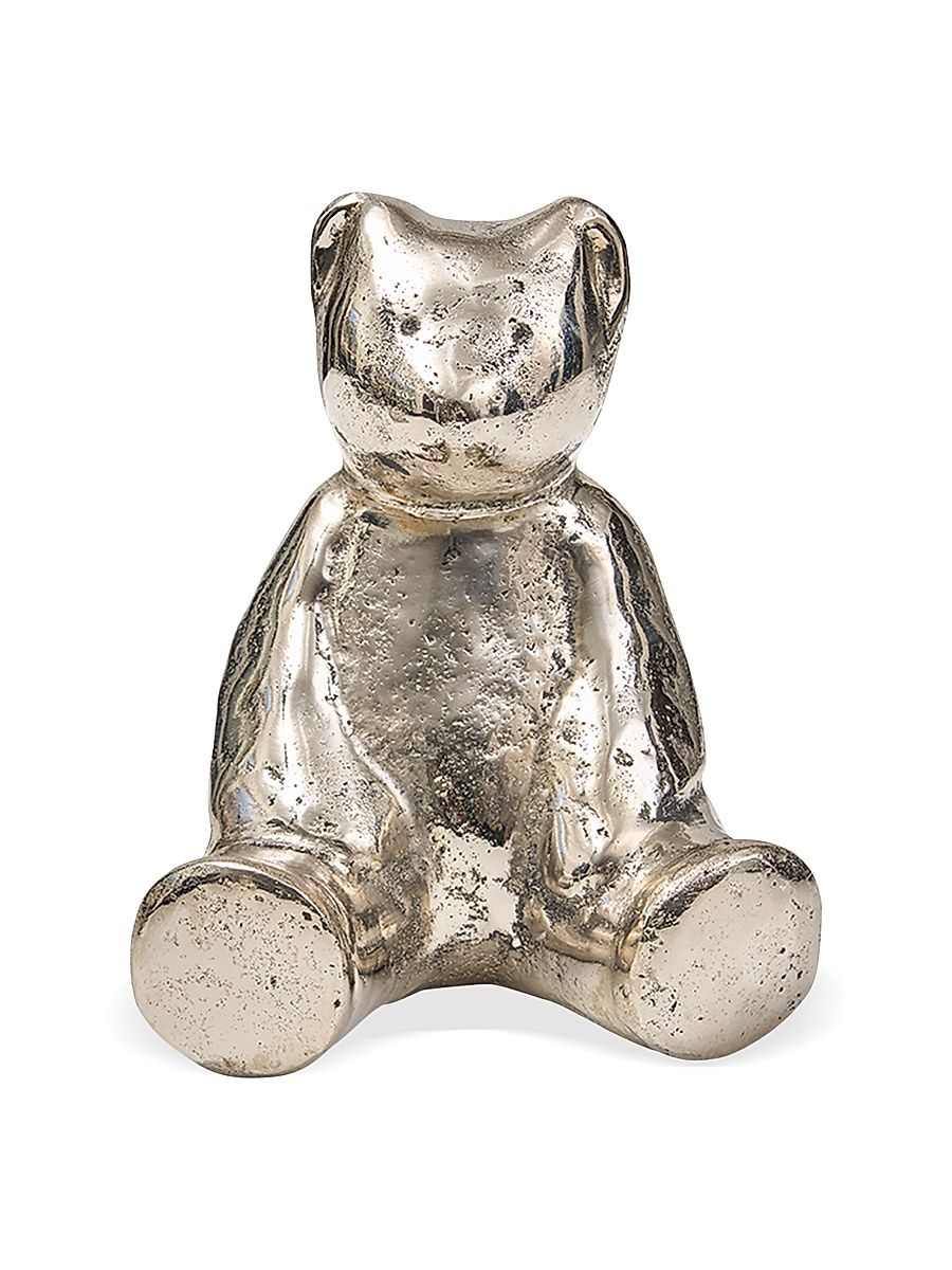 Mama Osa Nickel-Plated Cast Iron Decorative Object - Silver