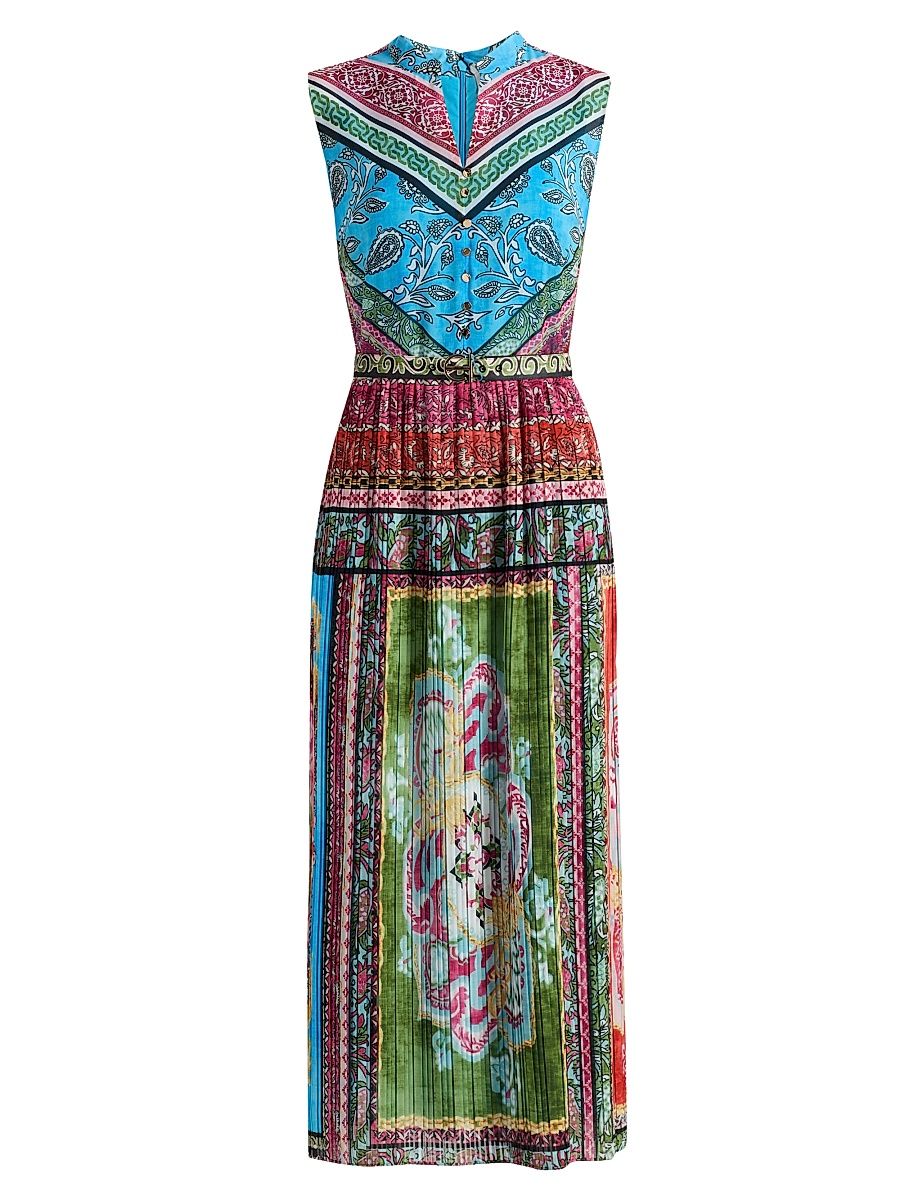 Women's The Adira Chiffon Midi-Dress - Kaleidoscope - Size 16