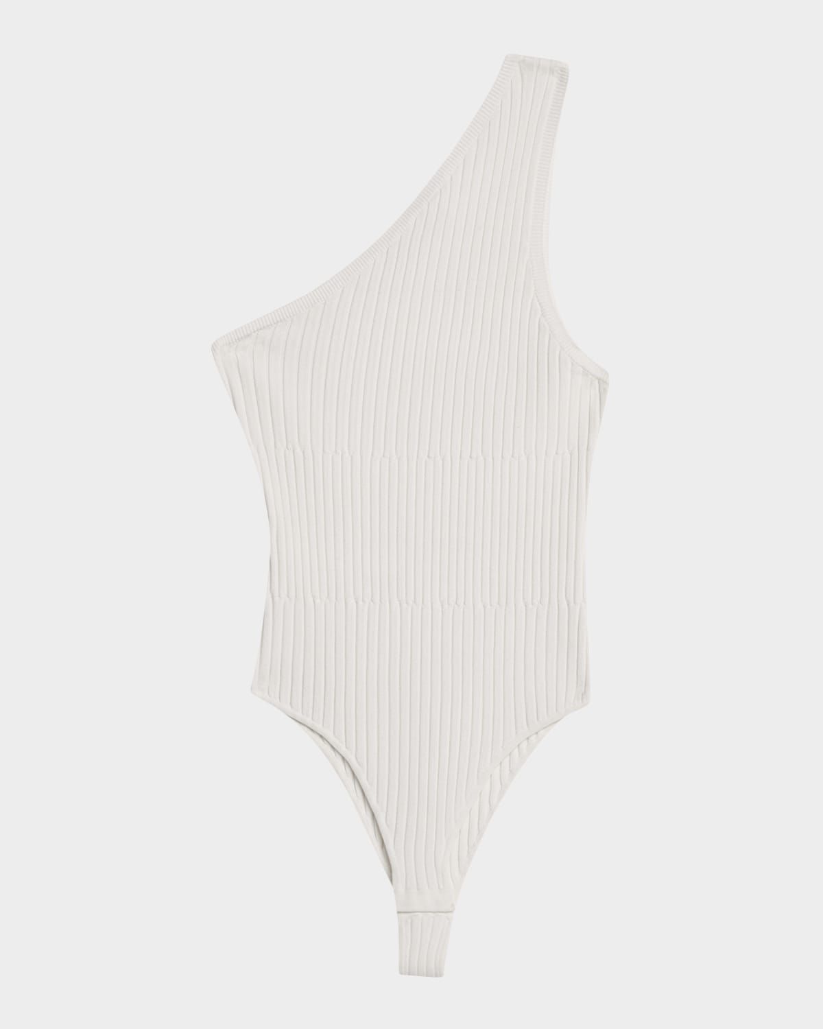 Kida One-Shoulder Rib Bodysuit