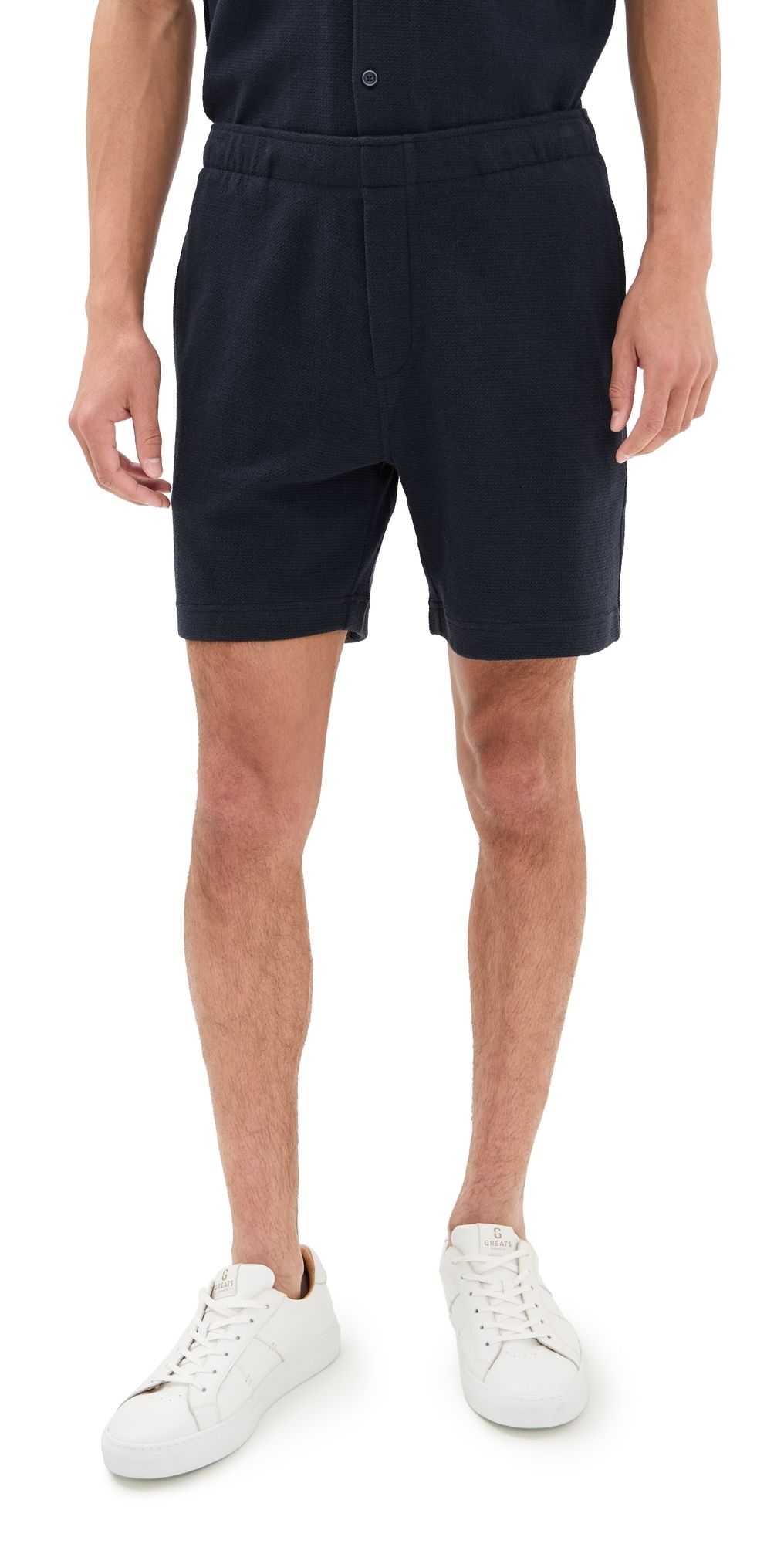 Vince Boucle Pull On Shorts 6 Coastal L