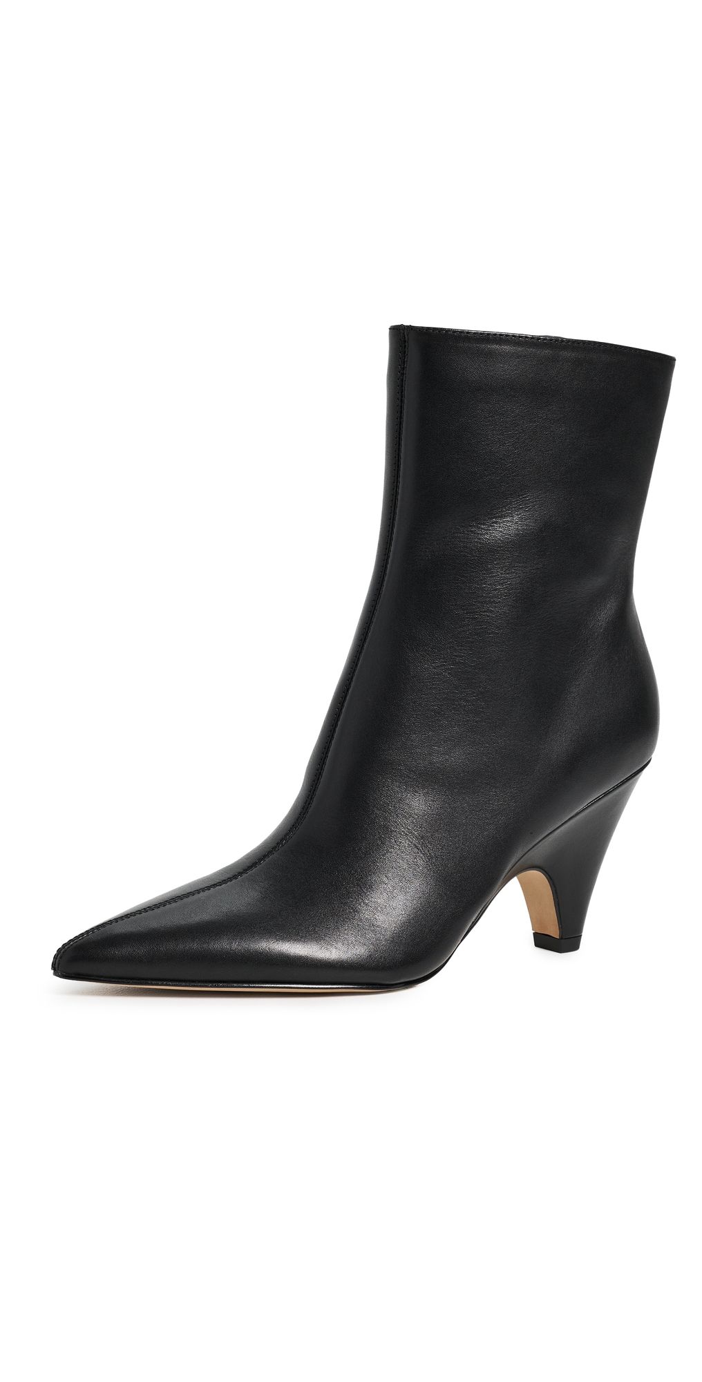 Dolce Vita Cruz Leather Booties Black 9.5