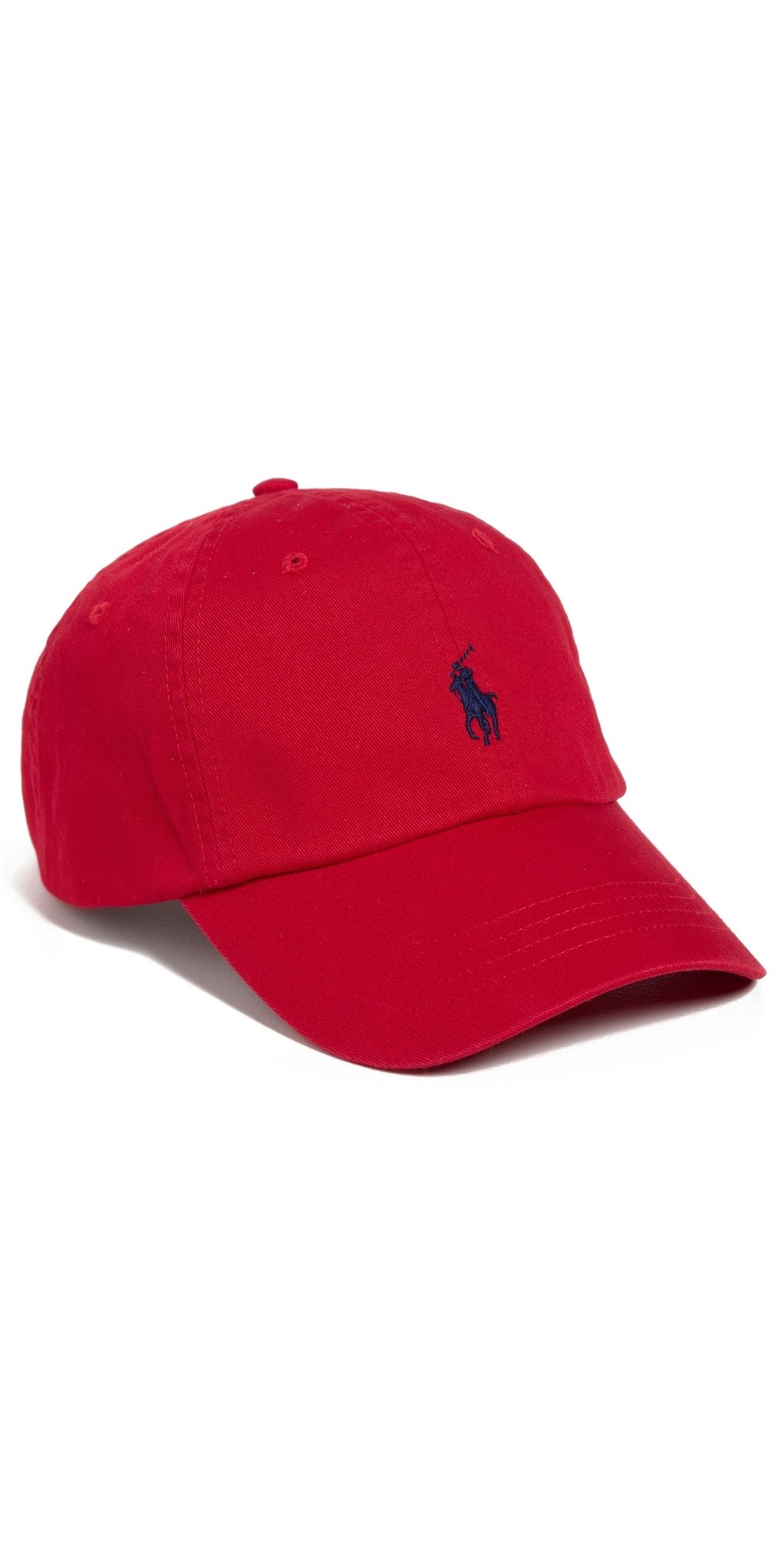 Polo Ralph Lauren Twill Classic Sport Cap Red One Size