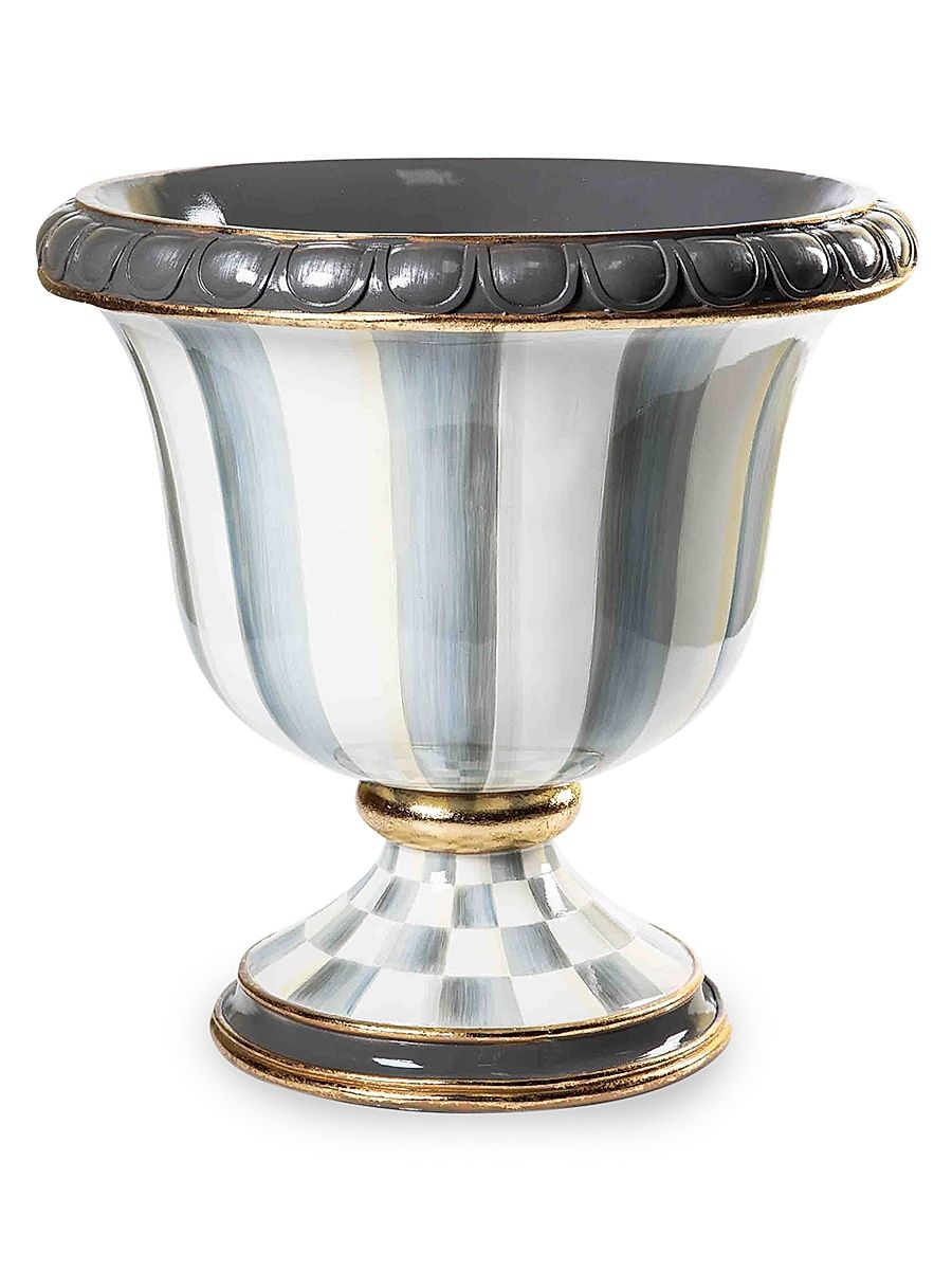 Sterling Stripe Urn
