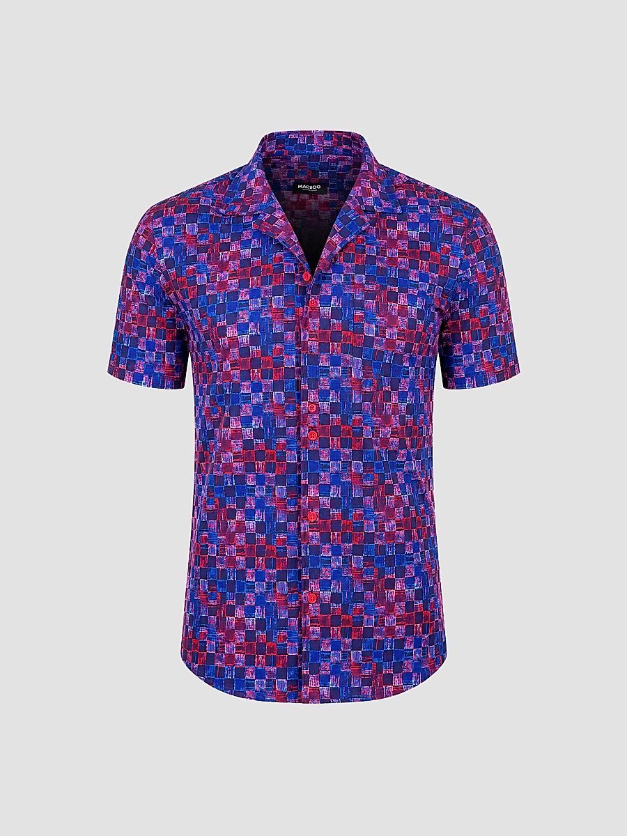 Men's Marthyr Shirt - Purple - Size XXL