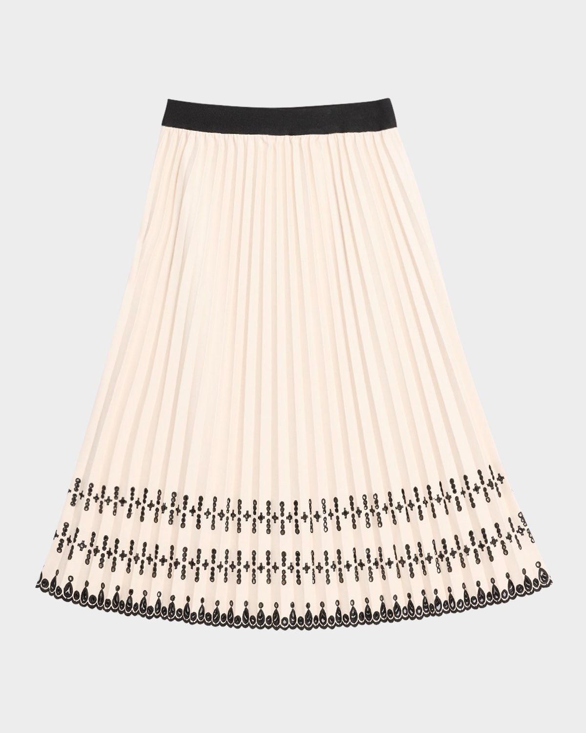 Pleats To Meet You Midi Skirt