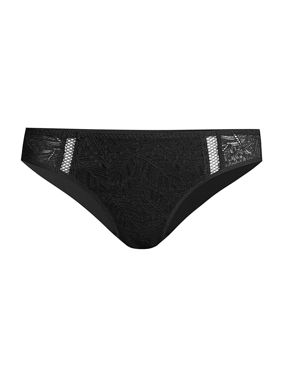 Women's Comete Bikini Briefs - Black - Size XS