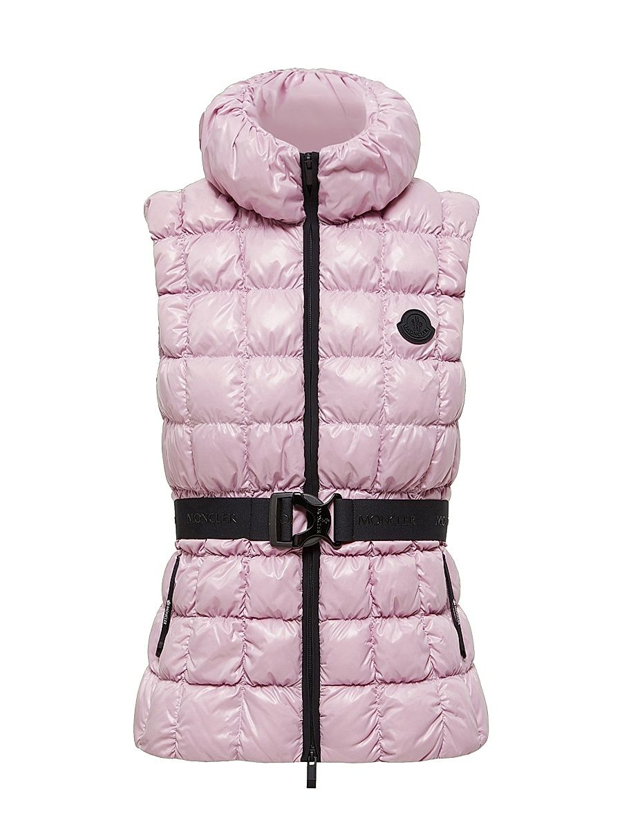 Women's Emilion Puffer Vest - Pink - Size XL