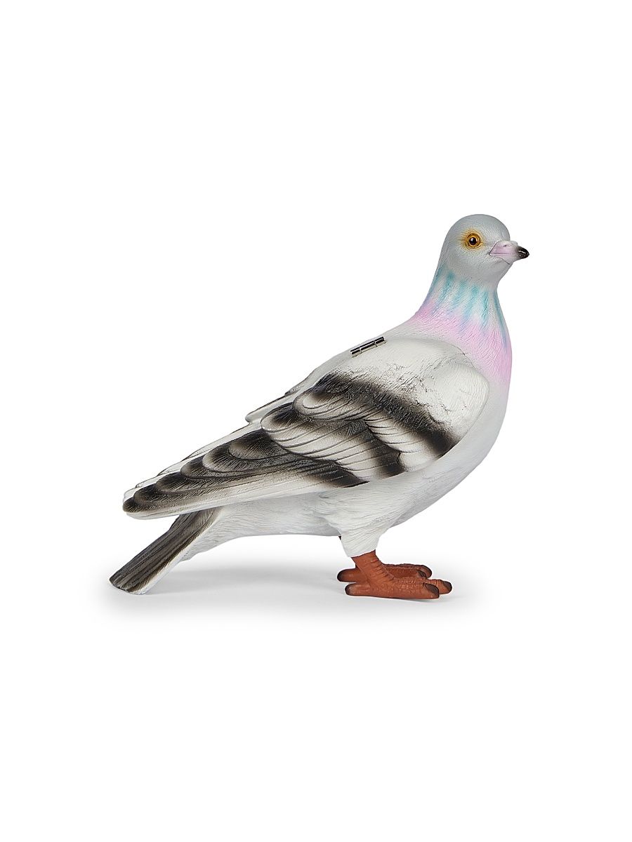 Women's Pigeon Resin Clutch - Grey