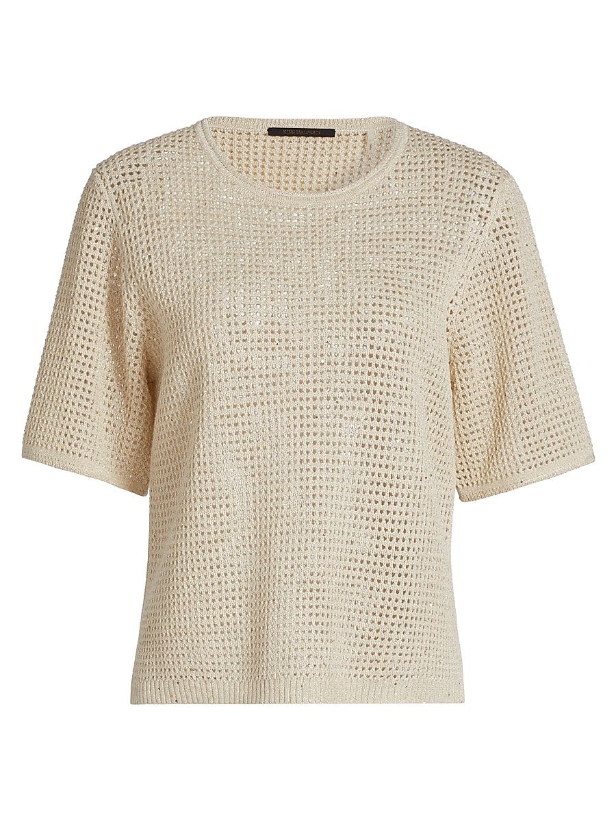 Women's Beck Lofted Crewneck Sweater - Natural - Size XXL