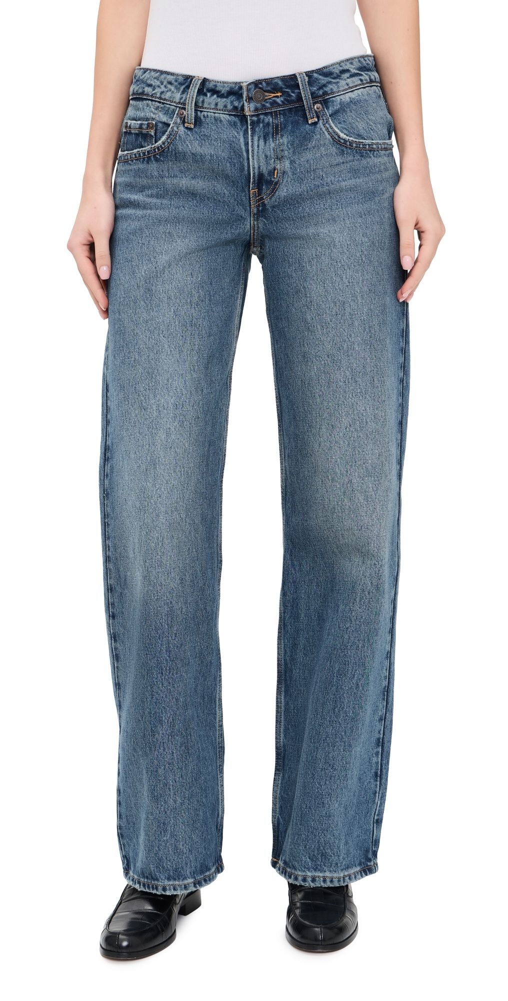 Levi's Low Loose Jeans Rescued City 28