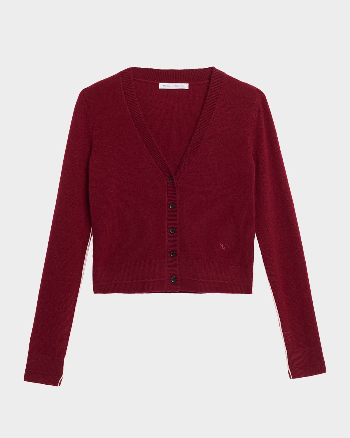 Shrunken Cashmere-Wool Cardigan
