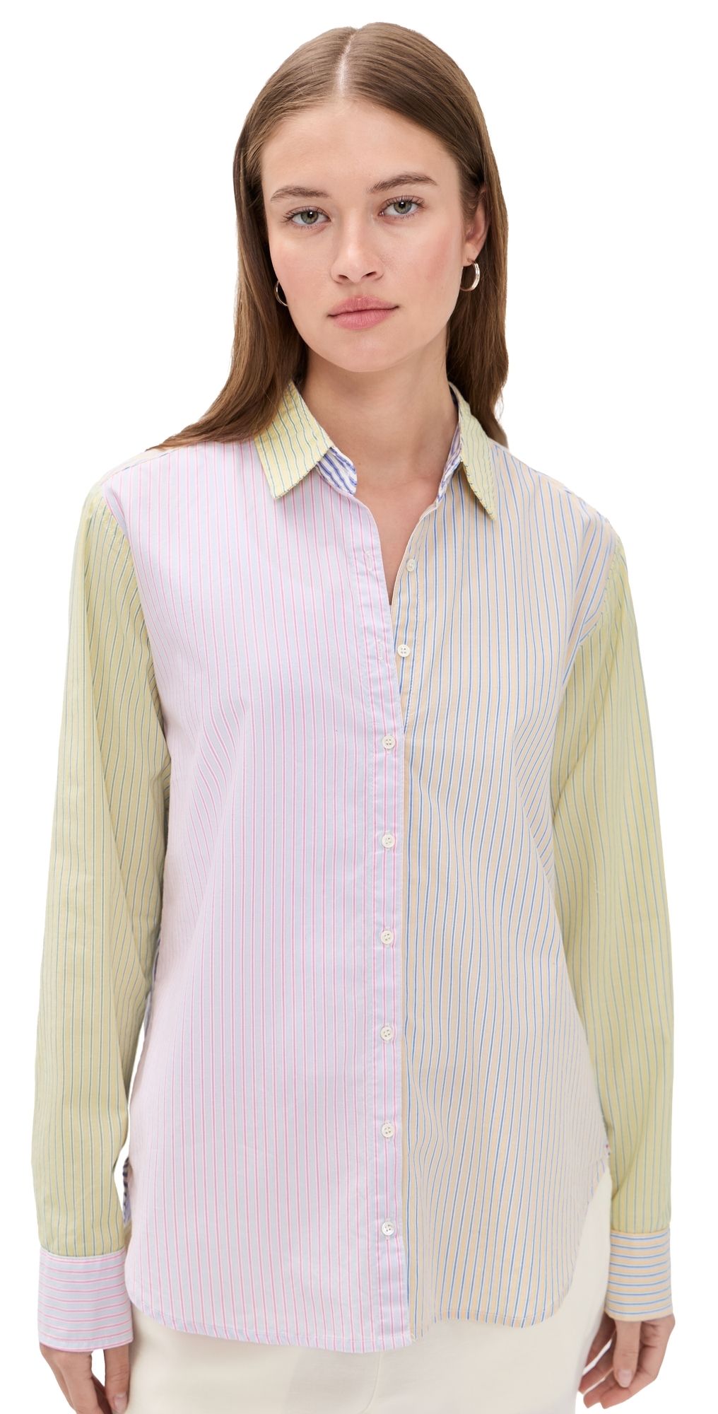 XIRENA Beau Shirt Mixed Stripe M