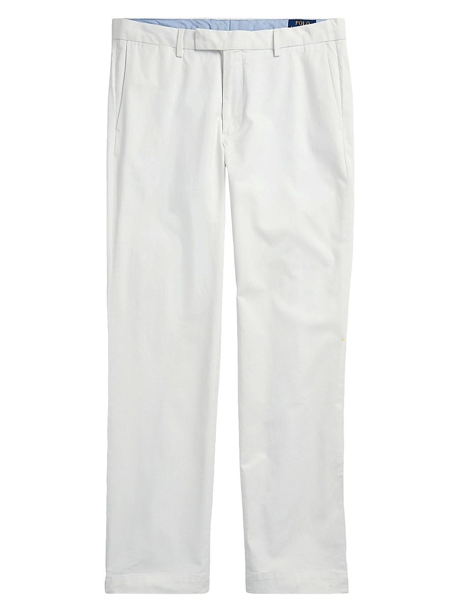 Men's Stretch Straight-Leg Chino Pants - Deckwash White - Size 40