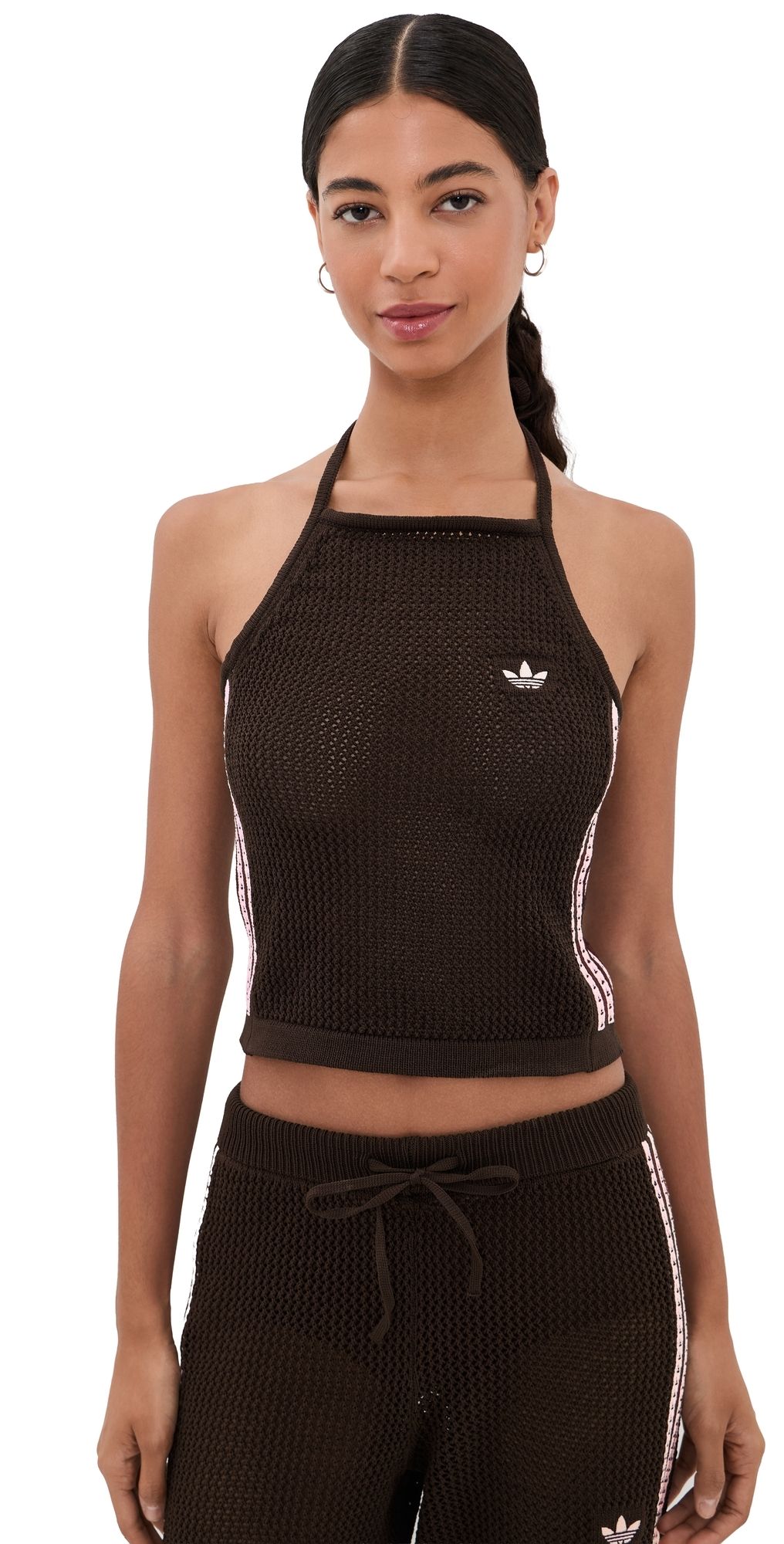 adidas Crochet Top AURORA COFFEE XXL