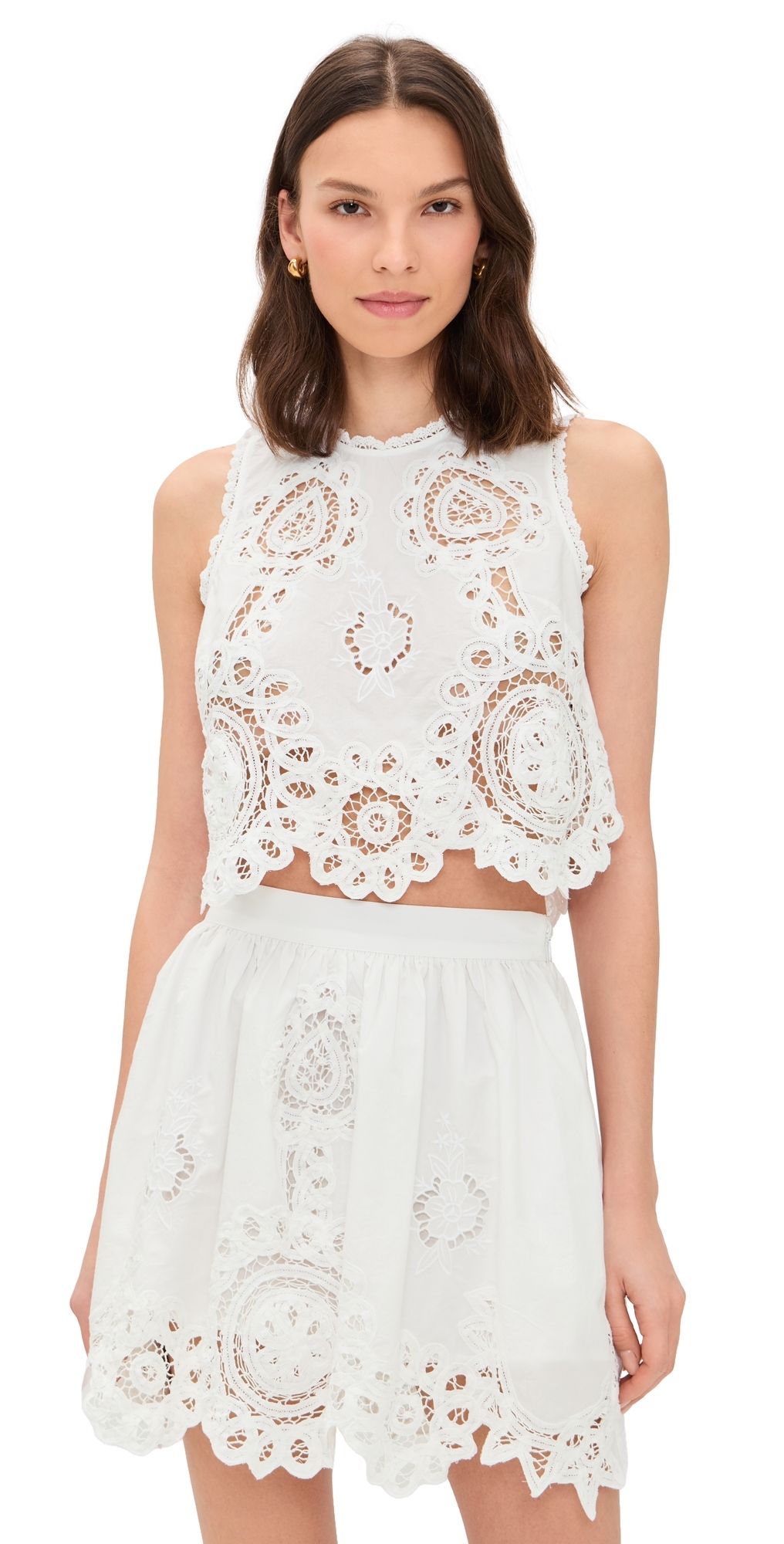Hunter Bell Francesca Top White M