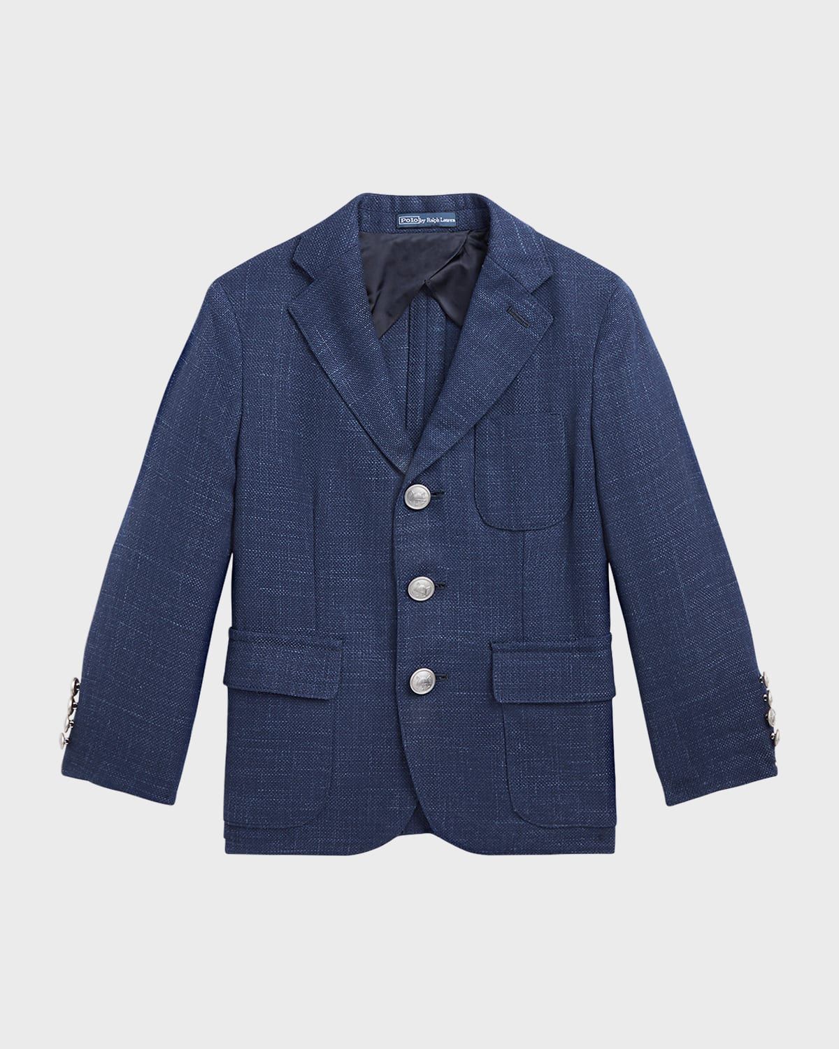 Boy & apos;s Performance Twill Sport Jacket, Size 5-7