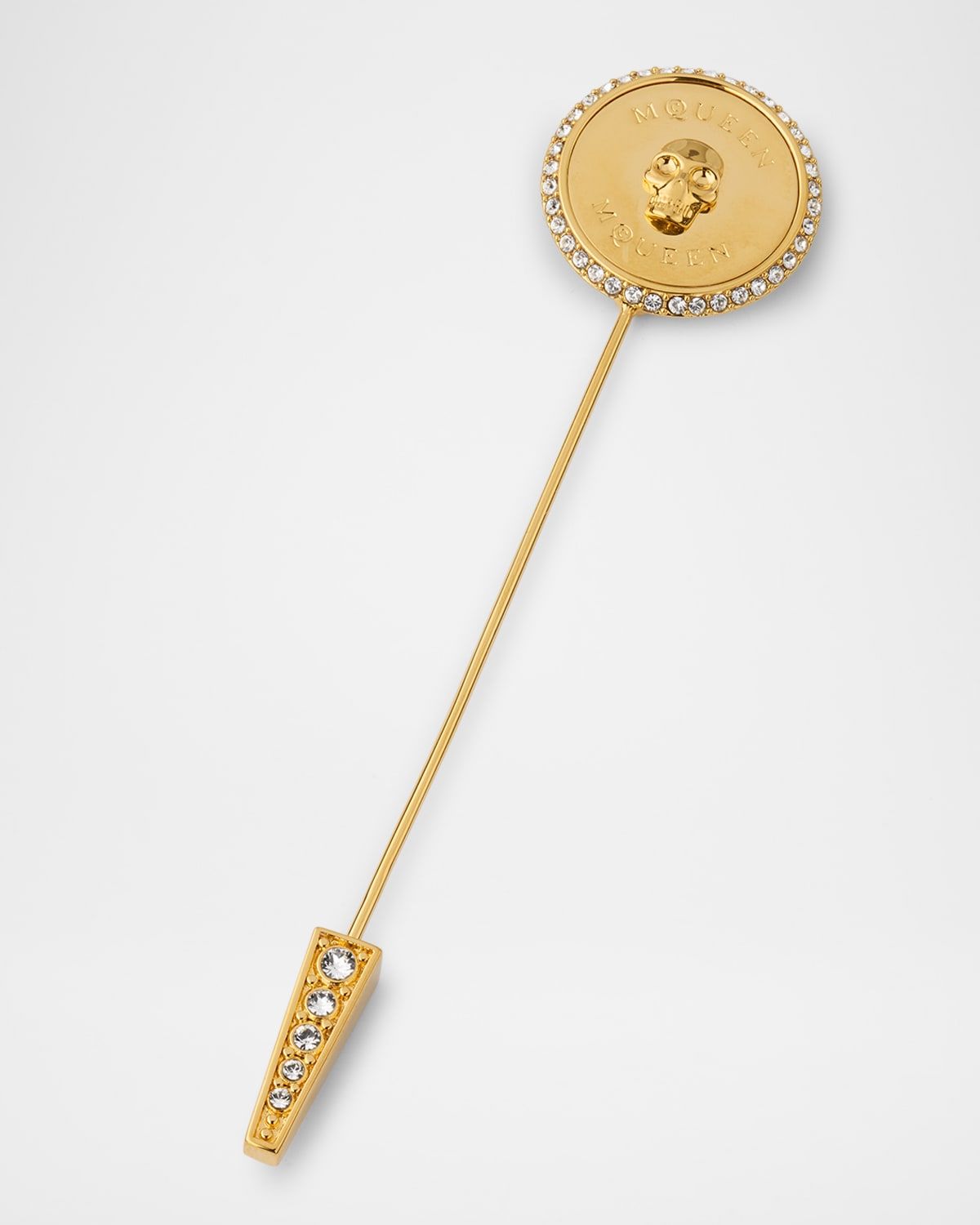 Sovereign Skull Pin Brooch