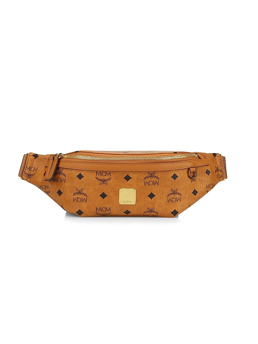 Women's Small Visetos Belt Bag - Cognac