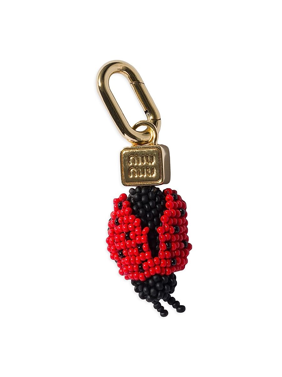 Women's Beads Micro Trick Charm - Black