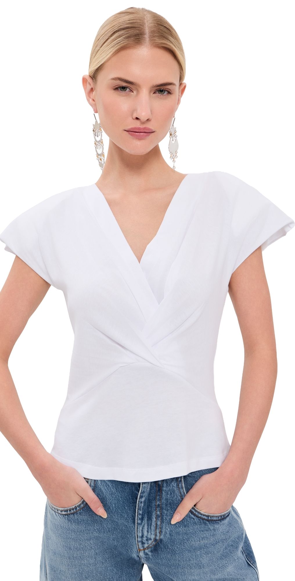 Isabel Marant Nadrine Tee White XS
