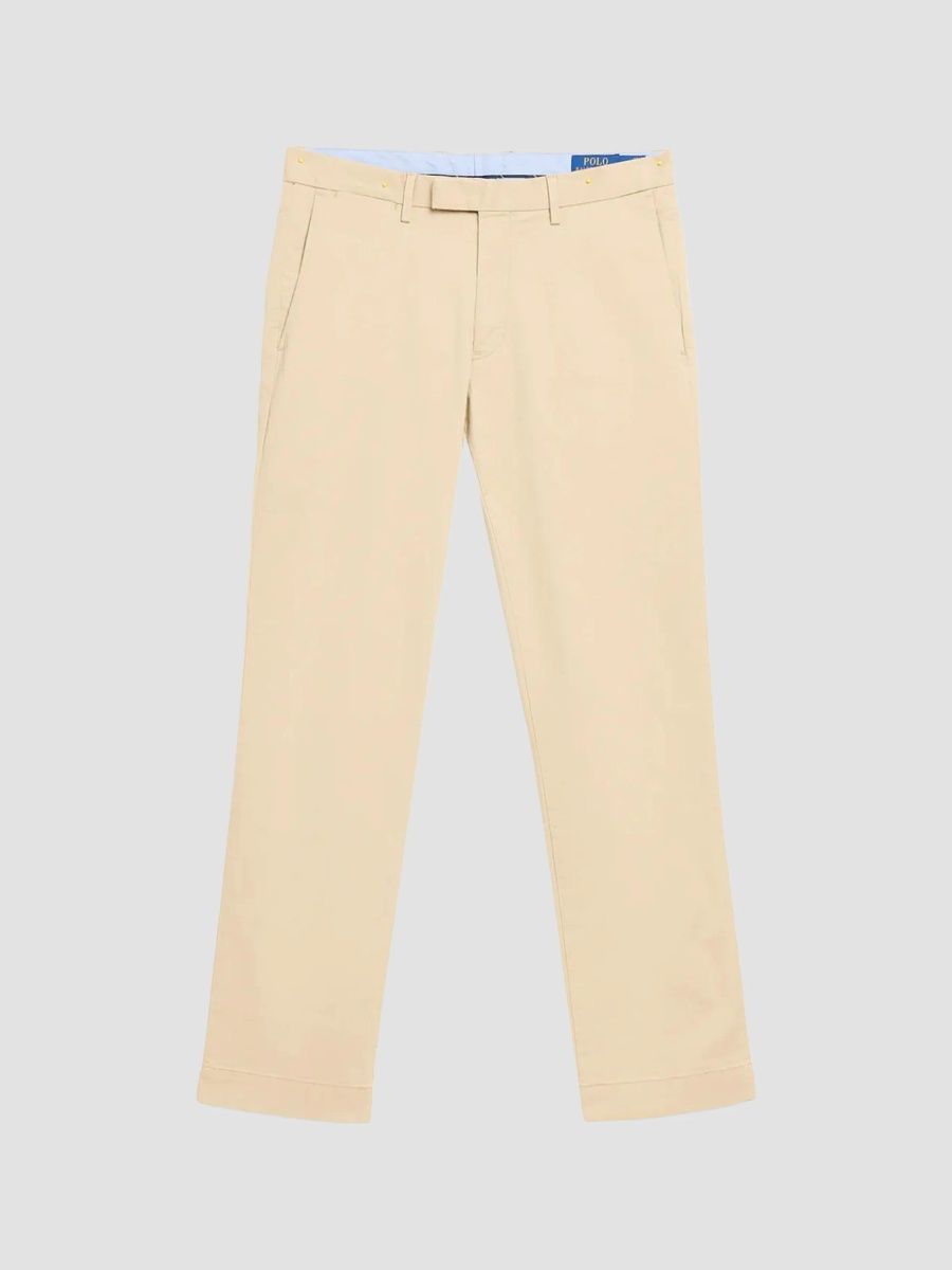 Polo Ralph Lauren Men's Stretch Twill Straight-Leg Pants - Classic Khaki - Size 42