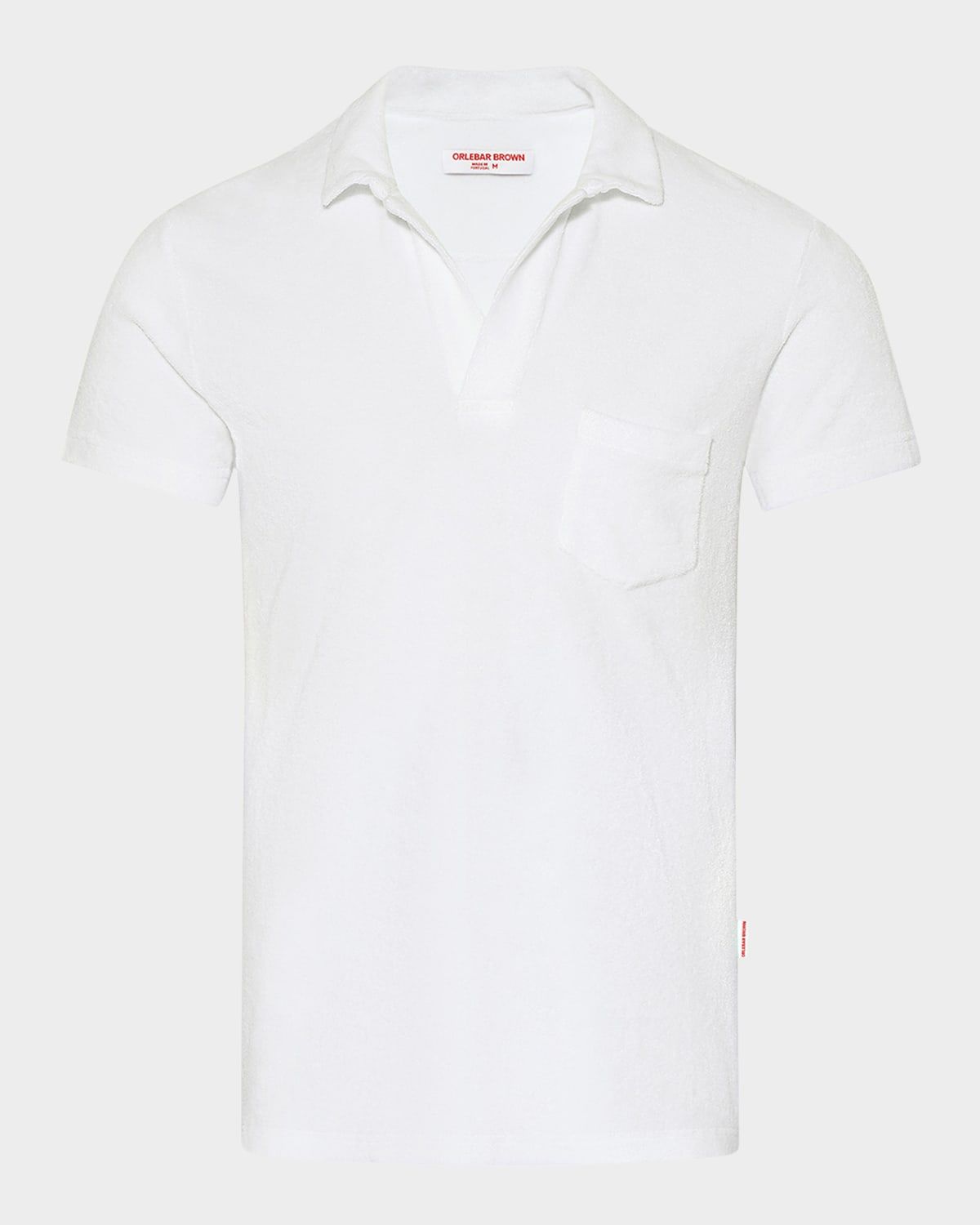 Men & apos;s Cotton Terry Polo Shirt