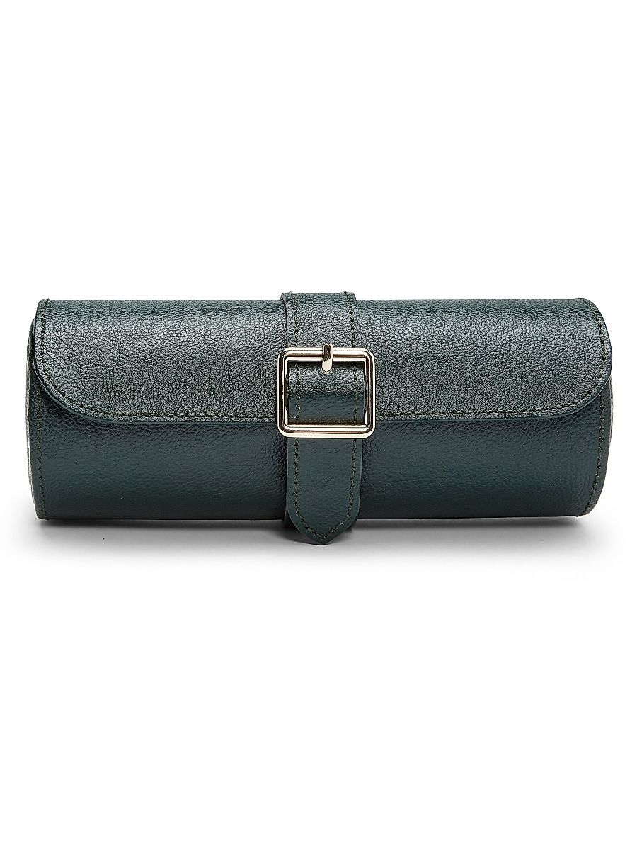 British Racing Green Triple Watch Roll