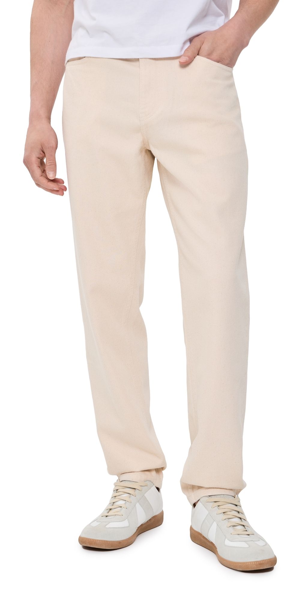 Les Deux Ryder Relaxed Fit Jeans Ivory 34