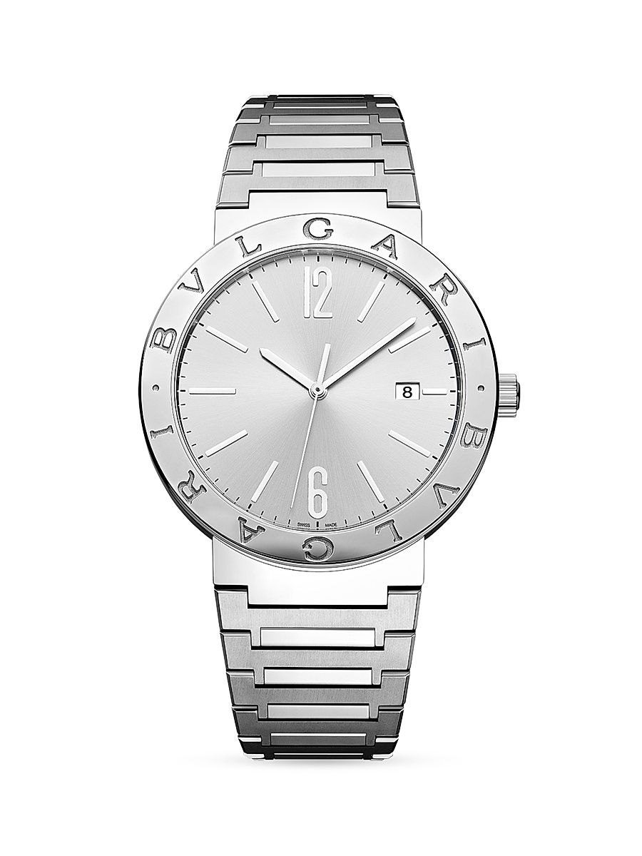 BVLGARI BVLGARI Stainless Steel Logo Bracelet Watch - Steel