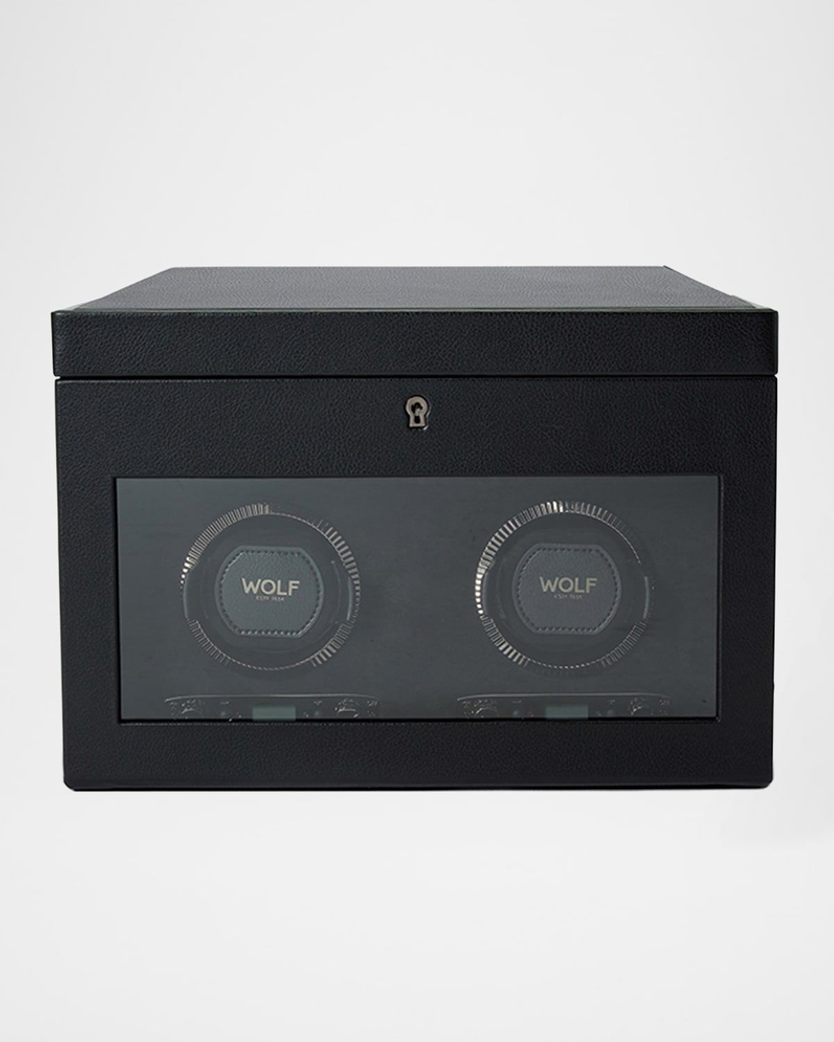 British Racing Double Watch Winder with Storage