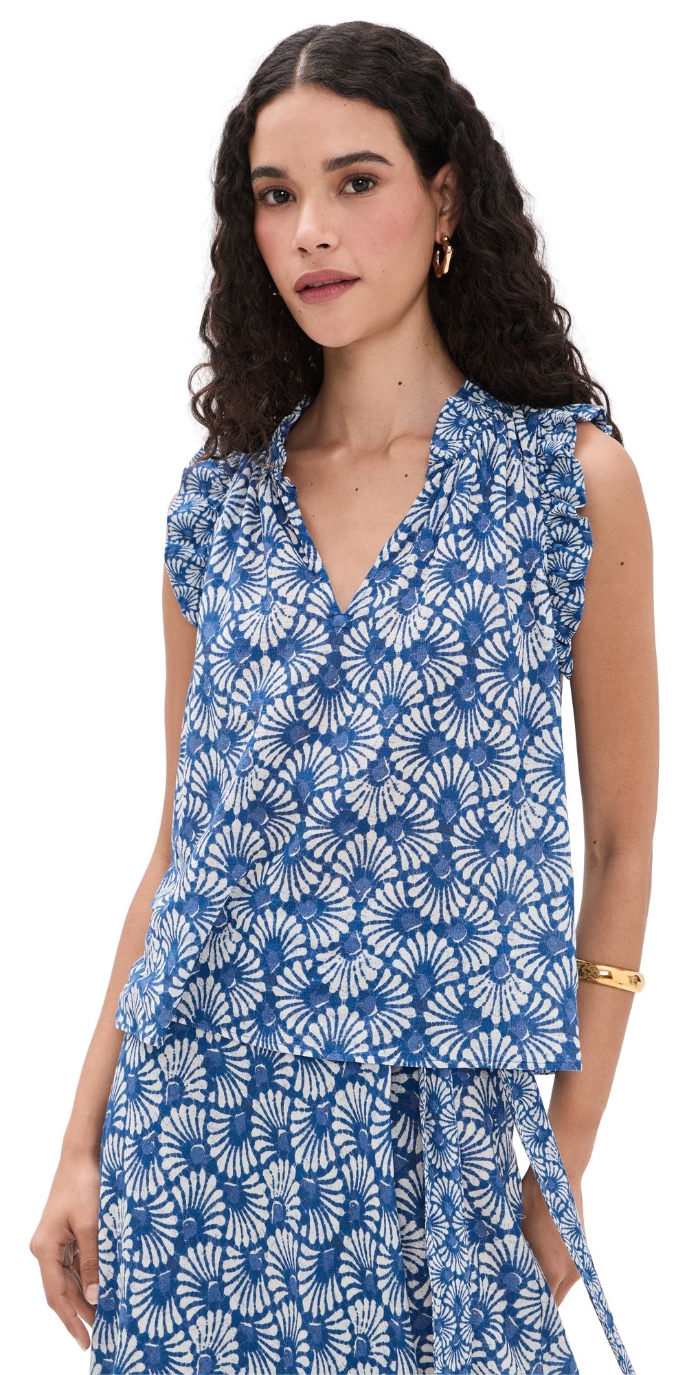 XIRENA Bex Top Cobalt Shell XS