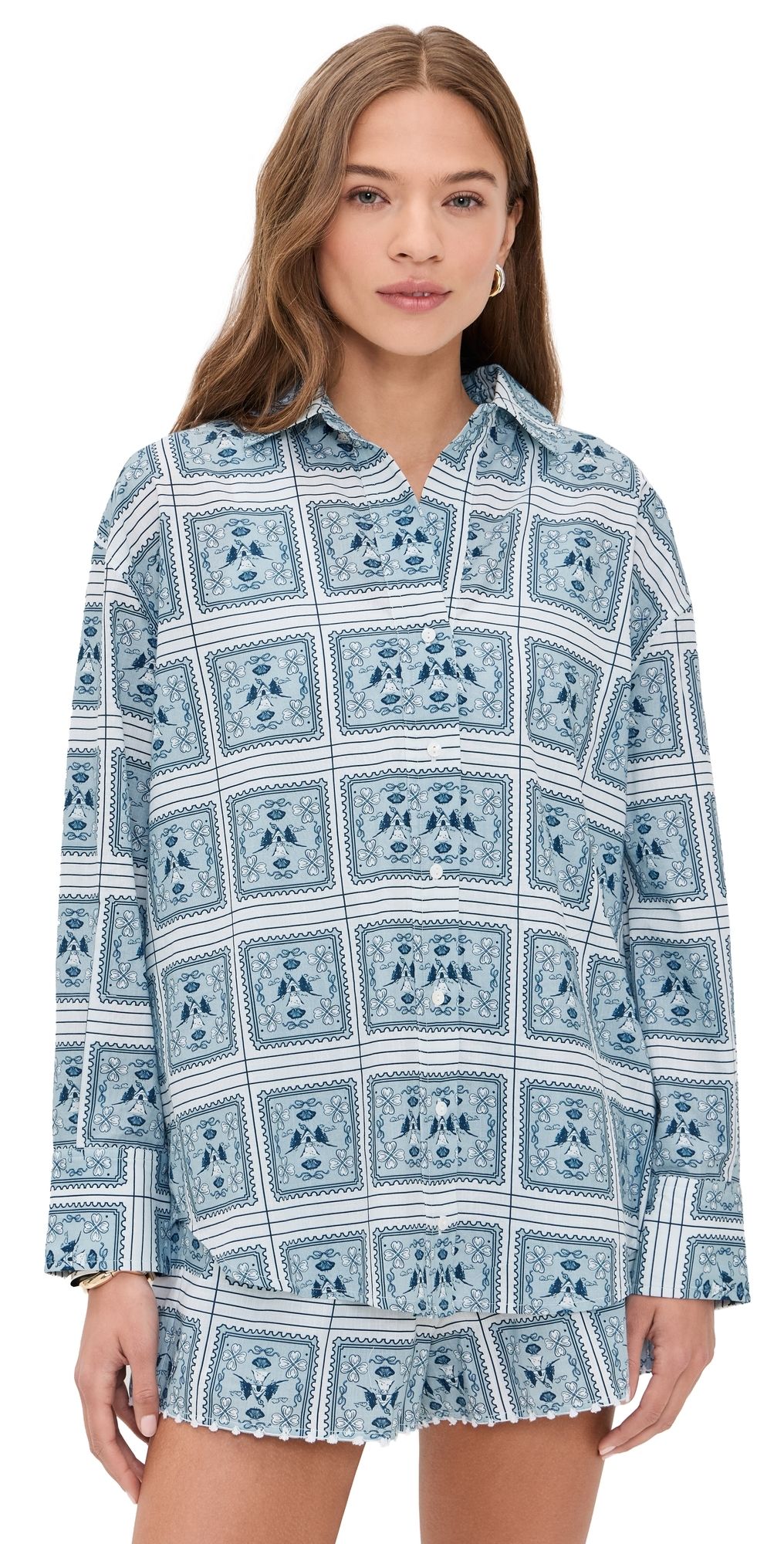 Playa Lucila Playa Lucila Shirt Mint L