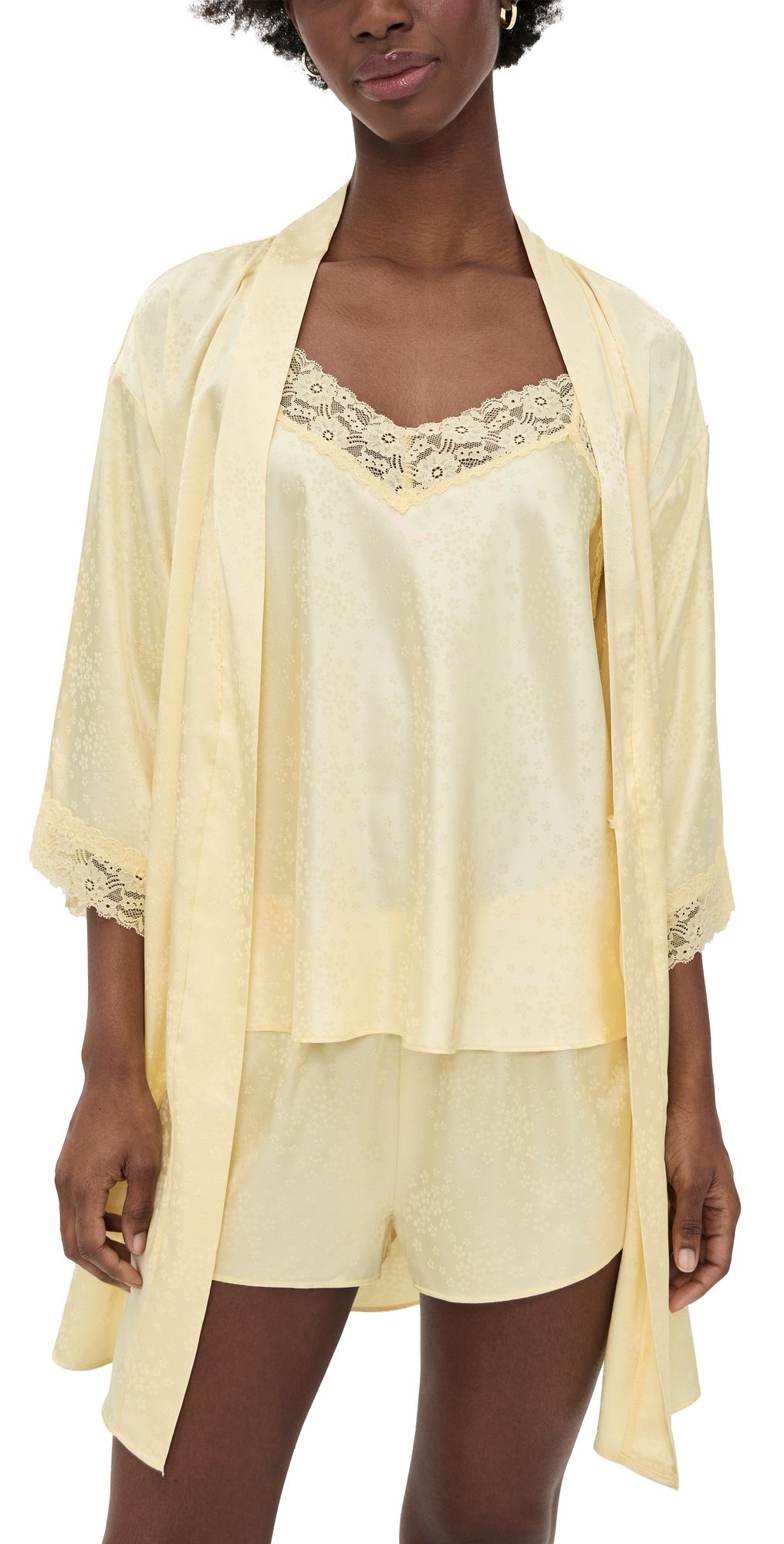 Flora Nikrooz Sabrina Travel Set Yellow L