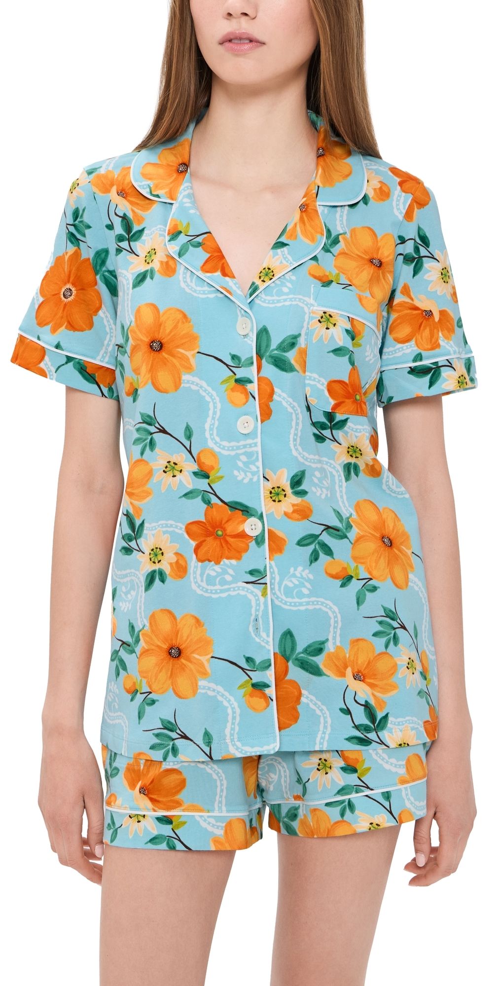 BedHead PJs Golden Breeze Pajama Set Golden Breeze M