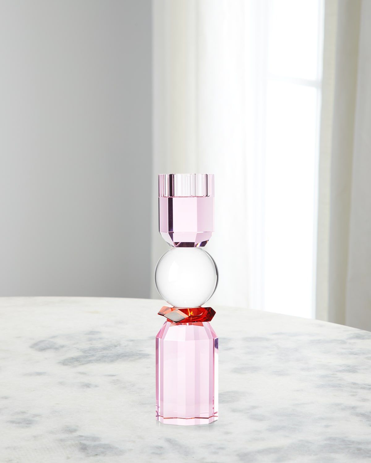 Memphis Tealight Holder, Rose