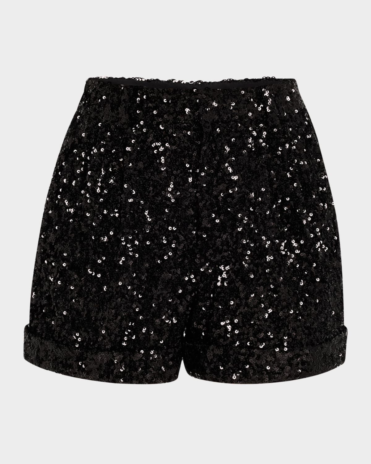 Conry Sequined Cuff Shorts