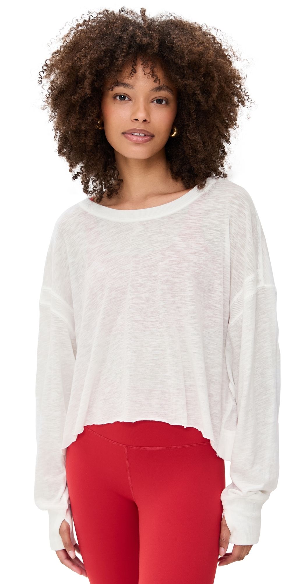 FP Movement My Time Layer Tee White S