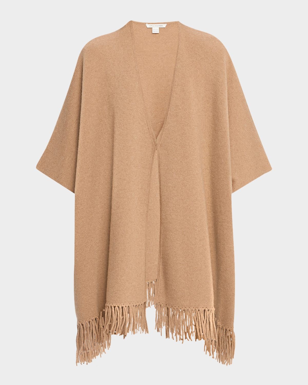 Double-Face Cashmere Cape
