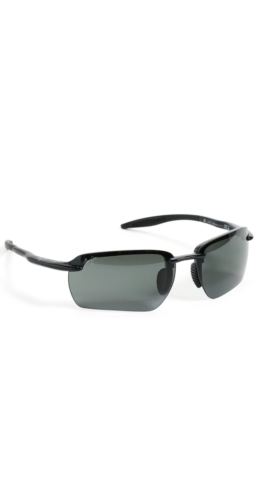 Maui Jim Golf Style Sunglasses Black-Black-Grey One Size