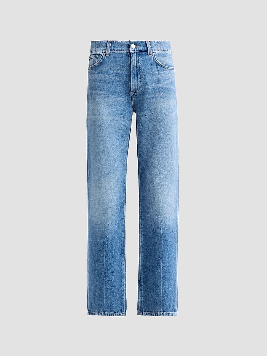 Women's 90's Faded Wash Straight Jeans - North Star - Size 23