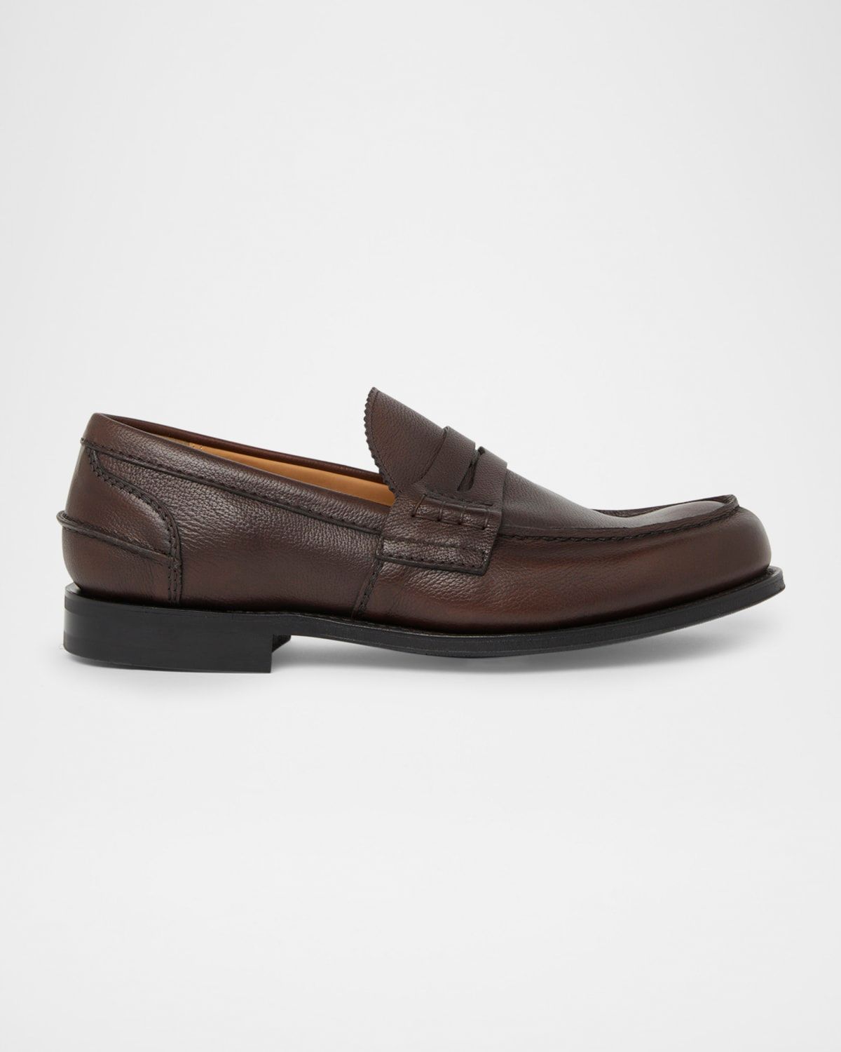 Men & apos;s Pembrey 2.0 Grained Leather Penny Loafers