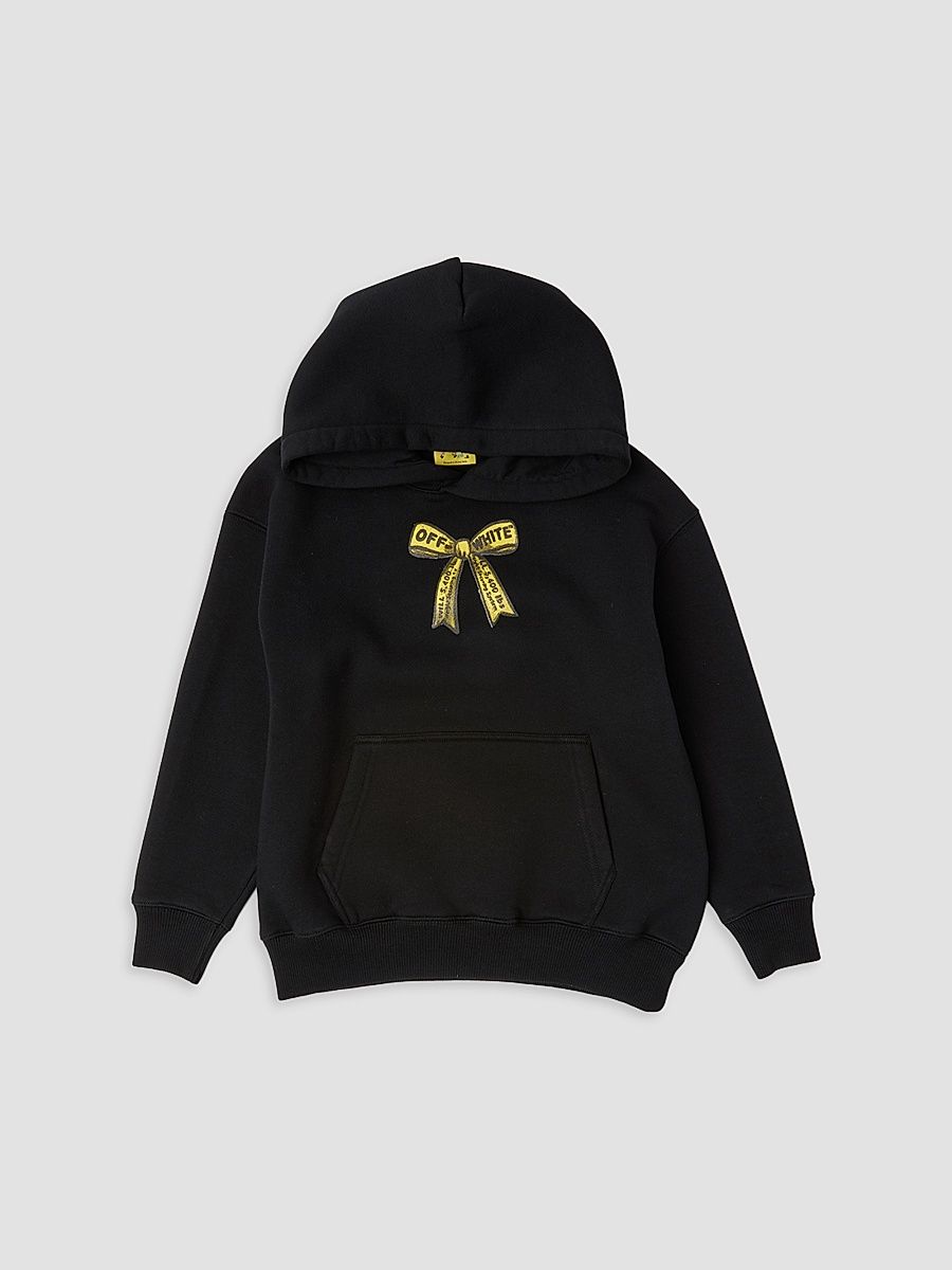 Baby Girl's, Little Girl's & Girl's Arrow Industrial Tape Hoodie - Black - Size 16