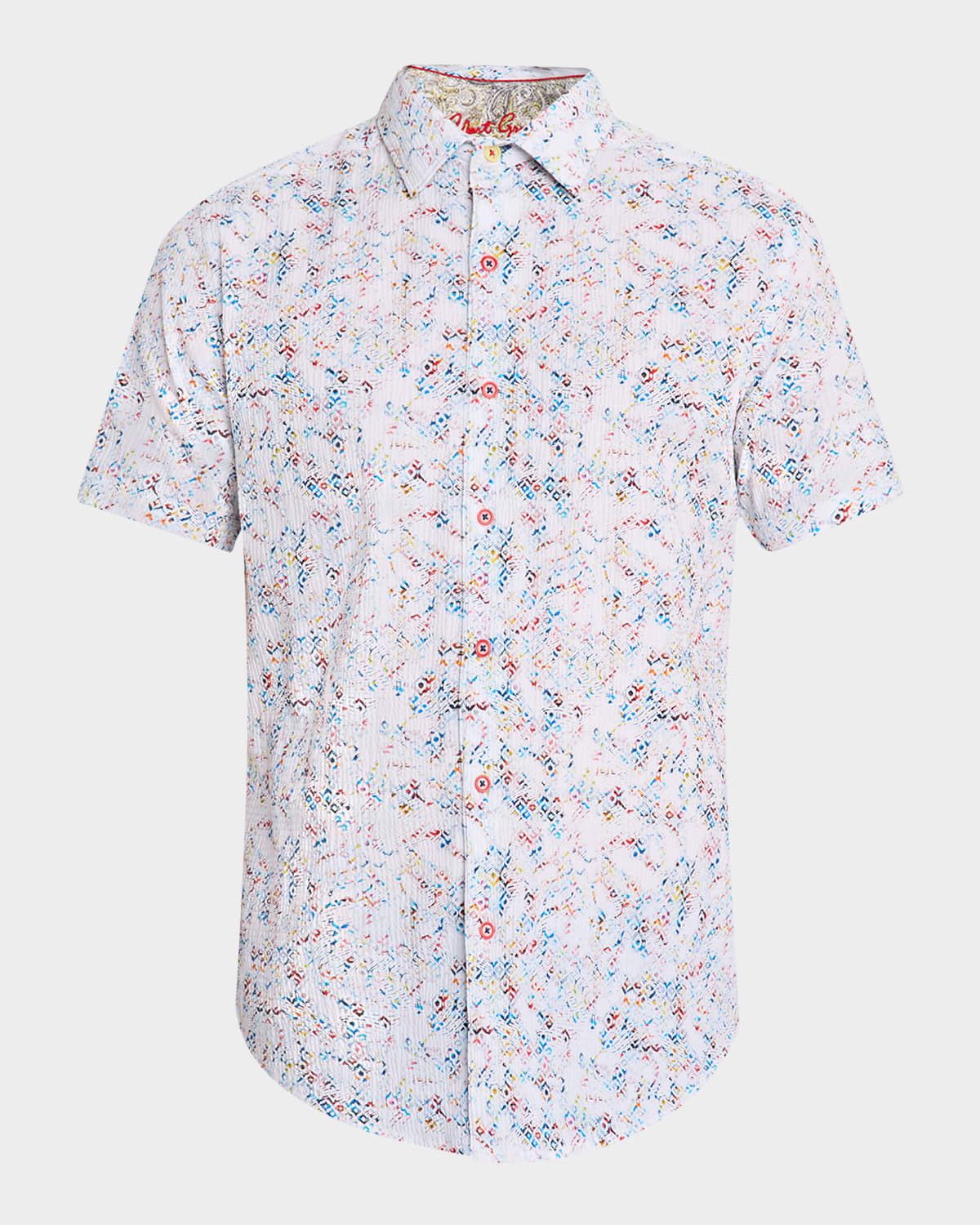Men & apos;s Elgar Seersucker Short-Sleeve Shirt