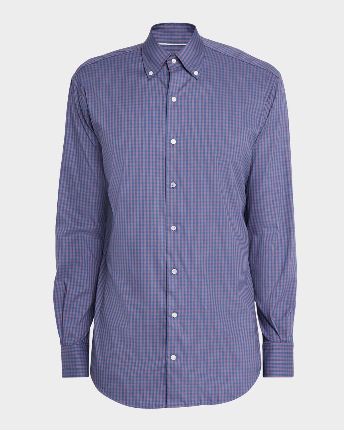 Men & apos;s Conway Stretch Check Sport Shirt